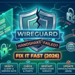 WireGuard Handshake Did Not Complete? Fix It Fast (2026)