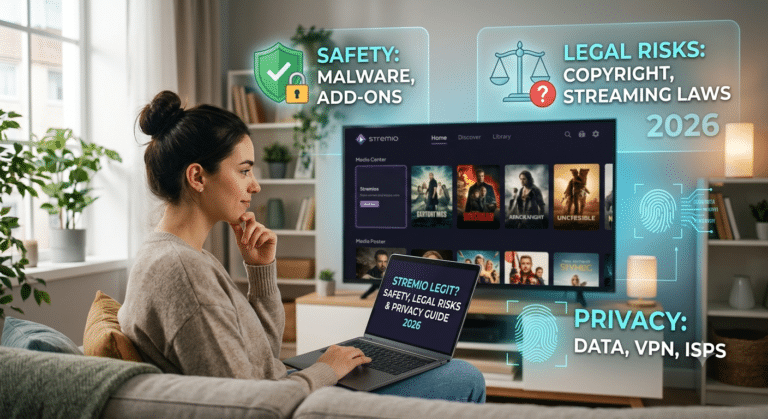 Is Stremio Legit? Safety, Legal Risks & Privacy Guide 2026
