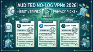 Audited No-Log VPNs 2026: Best Verified Privacy Picks