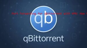 Port forwarding qBittorrent VPN