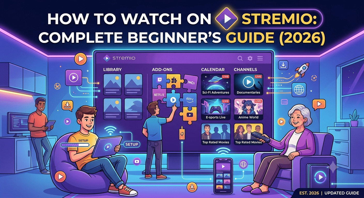 How to Watch on Stremio: Complete Beginner's Guide (2026)