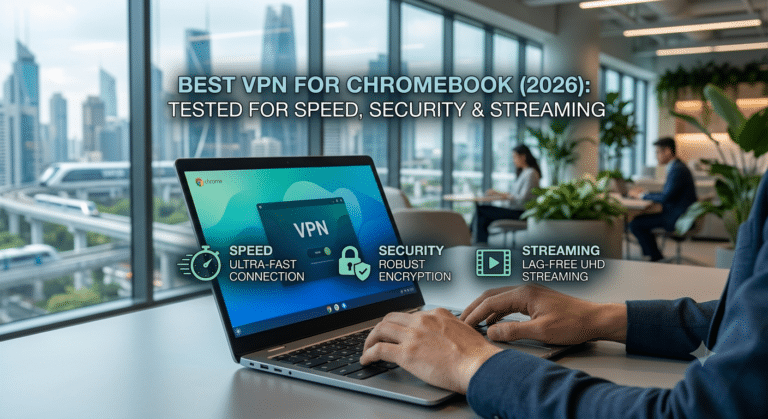 Best VPN for Chromebook (2026): Tested for Speed, Security & Streaming