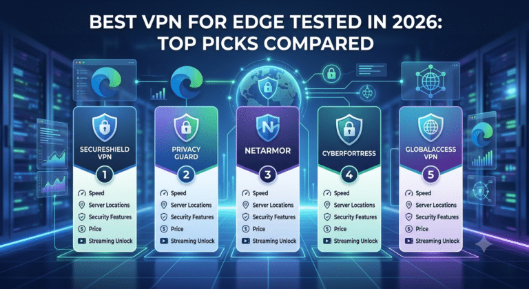 Best VPN for Edge Tested in 2026: Top Picks Compared