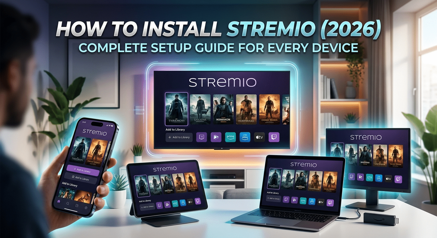 How to Install Stremio (2026): Complete Setup Guide for Every Device