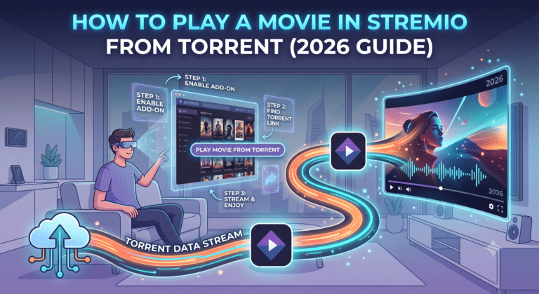 How to Play a Movie in Stremio from Torrent (2026 Guide)
