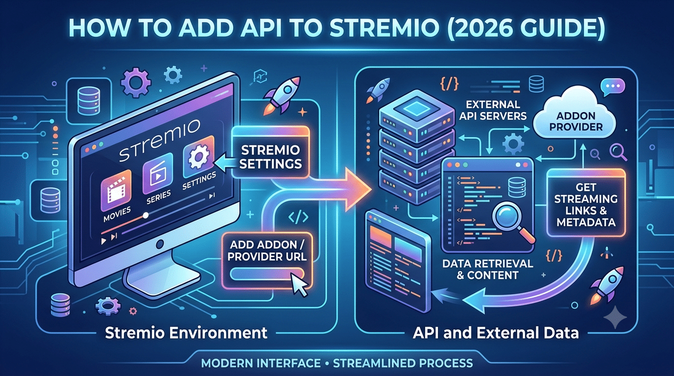 How to Add API to Stremio (2026 Guide)
