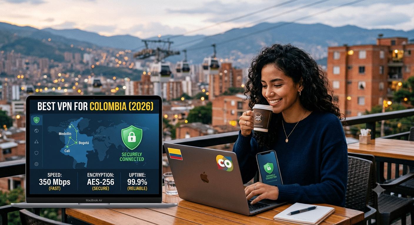 Best VPN for Colombia (2026): Tested Fast, Secure & Reliable