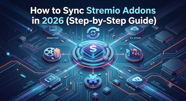 How to Sync Stremio Addons in 2026 (Step-by-Step Guide)