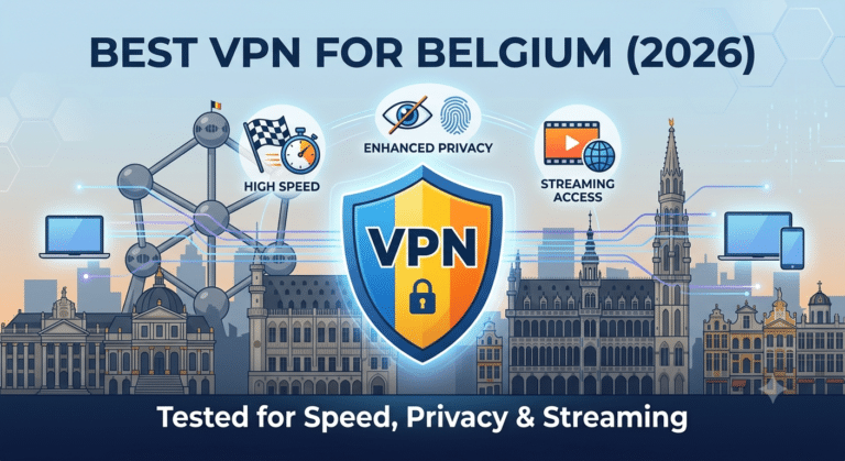Best VPN for Belgium (2026): Tested for Speed, Privacy & Streaming