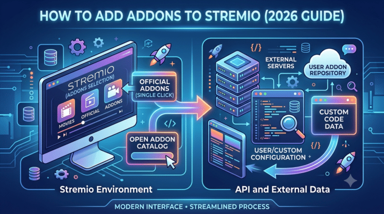 How to Add Addons to Stremio: Complete 2026 Beginner's Guide