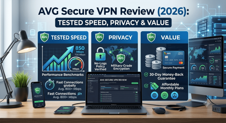 avg secure vpn review (2026): Tested Speed, Privacy & Value