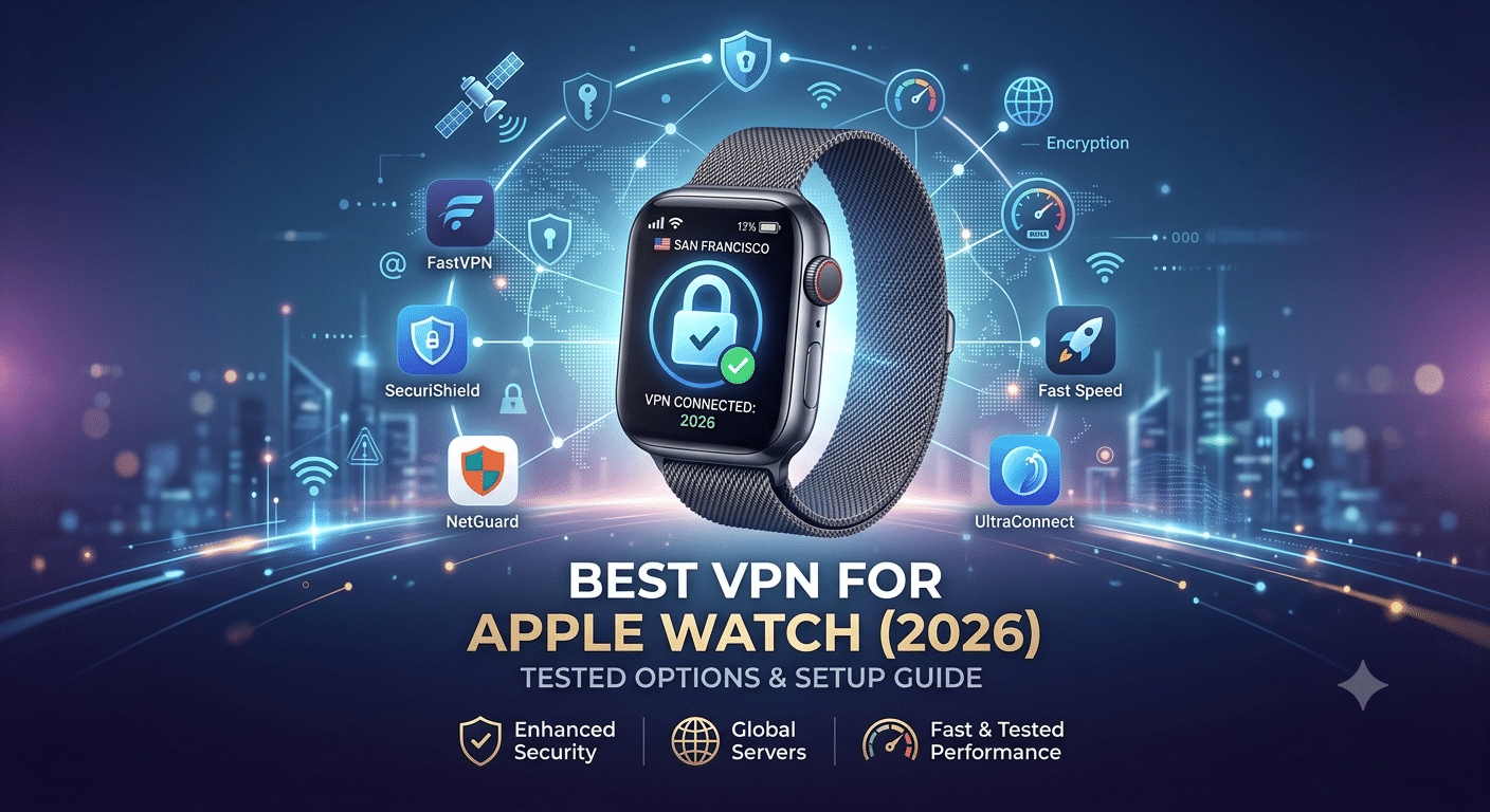 Best VPN for Apple Watch (2026): Tested Options & Setup Guide