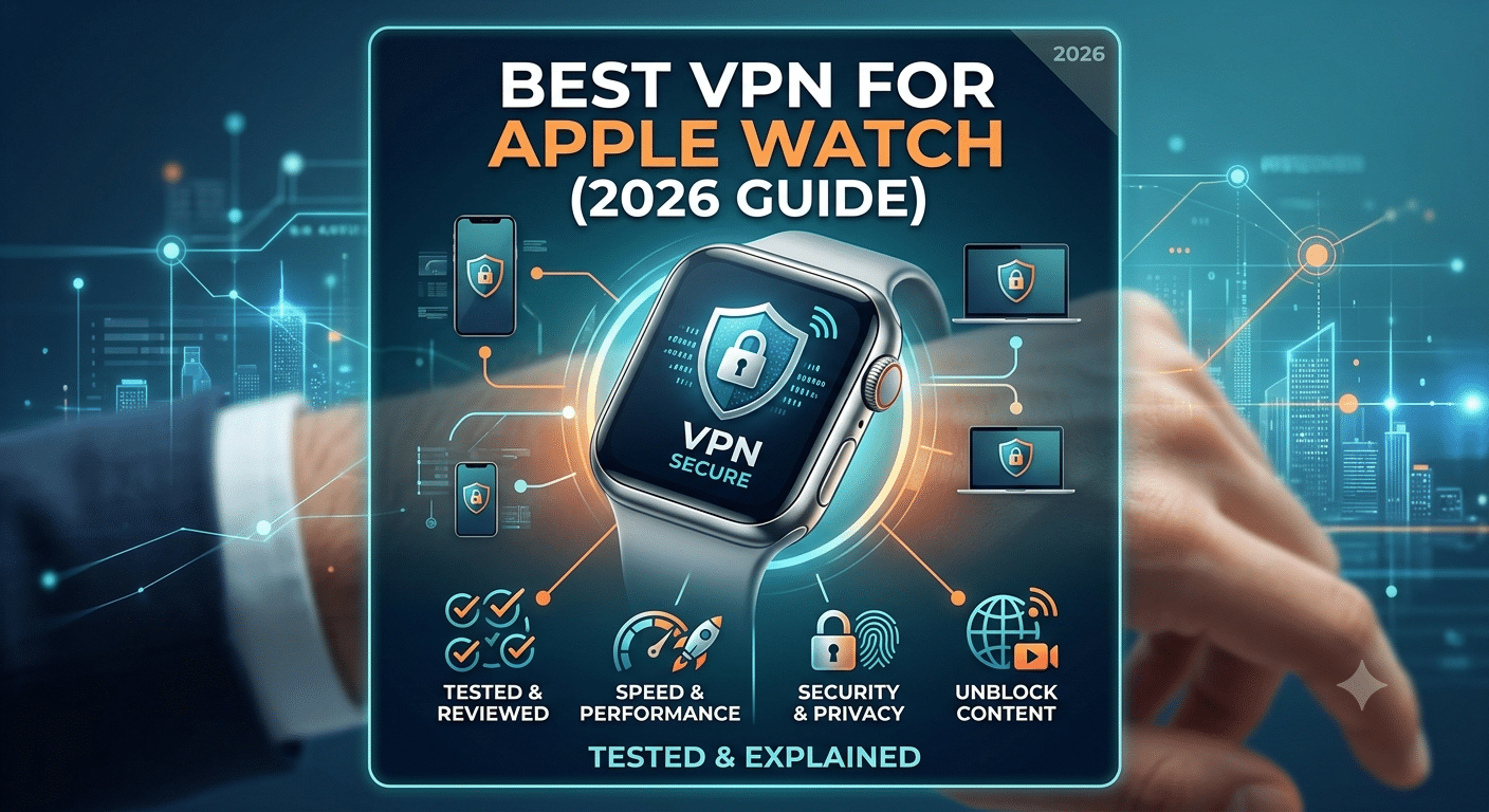 Best VPN for Apple Watch (2026 Guide) – Tested & Explained