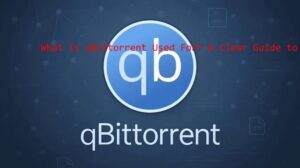 what is qbittorrent used for​