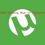 what does seeding mean in utorrent​